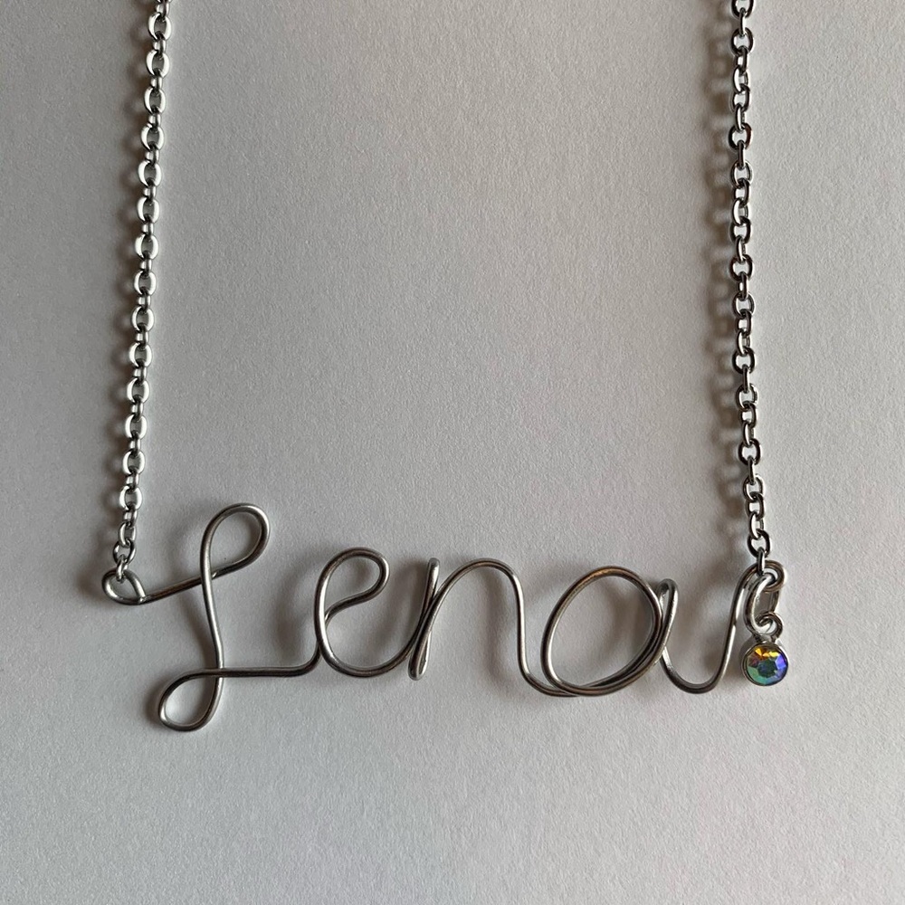 Custom stainless steel necklaces with pendant✨